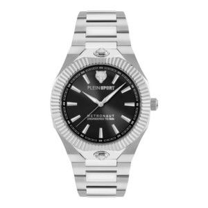 Plein Sport Metronaut Bracelet Watch With 42Mm Stainless Steel Case - NWT